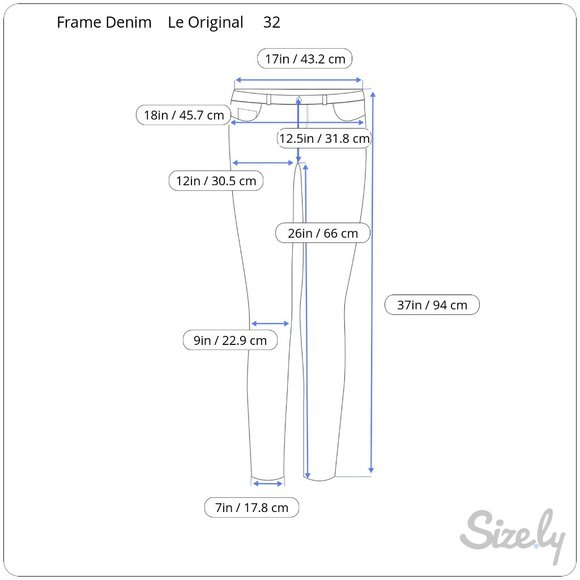 Frame Denim Jeans Le Original Cropped Patchwork Boyfriend Size 32 US size 14 - Picture 9 of 16